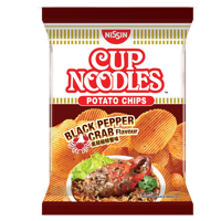 Nissin PotatoChips-Black PepperCrab 70g