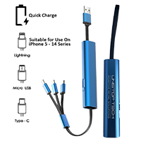 3 in 1 Retractable Charging Cable
